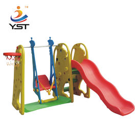 LDPE Kids Swing Slide , Toddler Swing And Slide Set Easy Installation