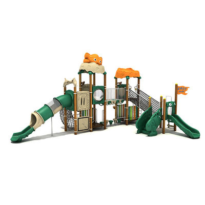 LLDPE Plastic Material Kids Playground Slide GS Certificate